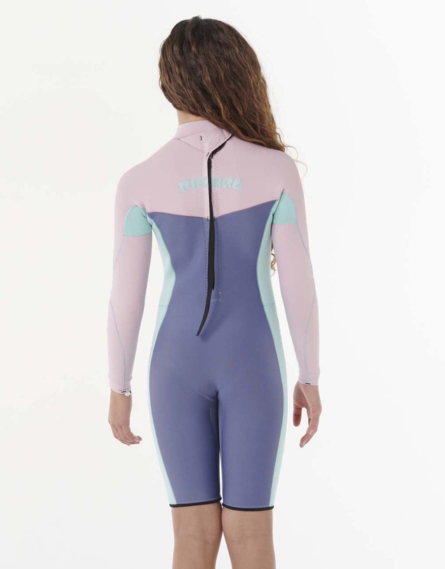 Rip Curl - Kids Dawn Patrol Long Sleeve 2mm Back Zip Spring Suit Wetsuit