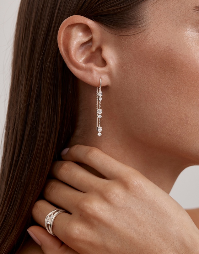 By Charlotte - In the Stars Thread Earrings
