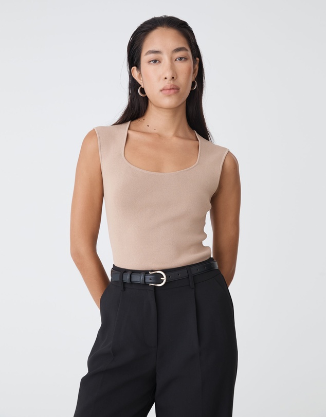 Forcast - Alma Leather Belt