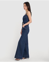 Good American - Good Waist Palazzo Jeans