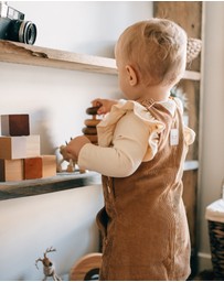 WITH LOVE FOR KIDS - Hazel Cord Pinafore Dress - Babies - Kids
