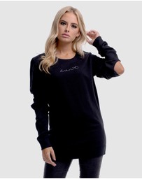 DVNT - Cubic Embroidery Crewneck