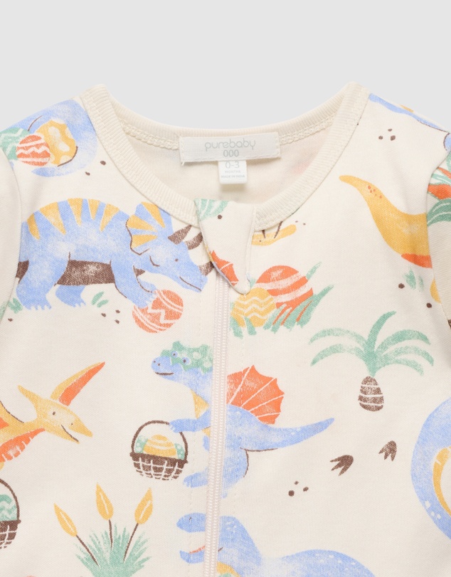 Purebaby - Pyjama Sleep Growsuit -Kids-Babies