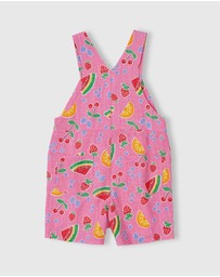 Goldie + Ace - Fruit Salad Burton Overalls - ICONIC EXCLUSIVE - Babies-Kids