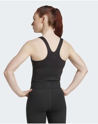 adidas Performance - adidas All Me Medium Support Bra Tank Top Womens