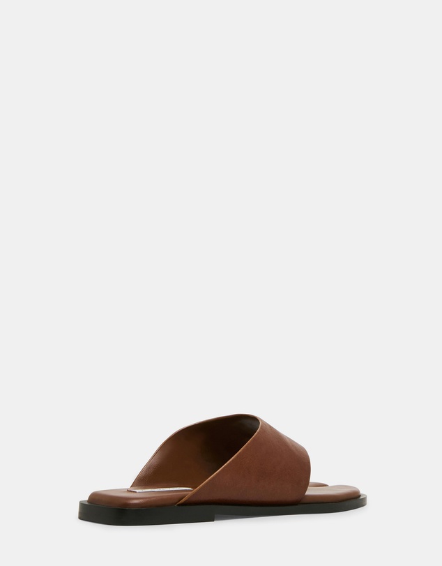 Steve Madden - Illia Cognac Leather Sandals