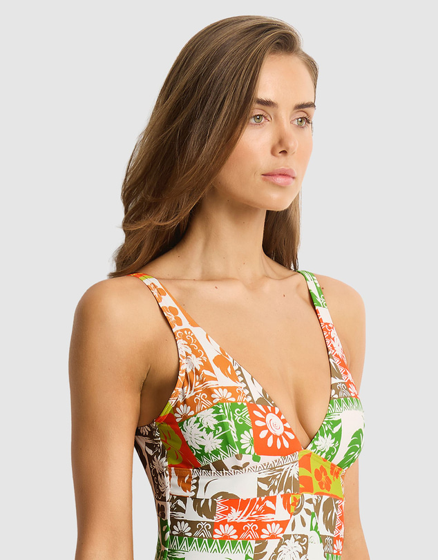 Sea Level Australia - Tavana Scoop Back Panel Line One Piece