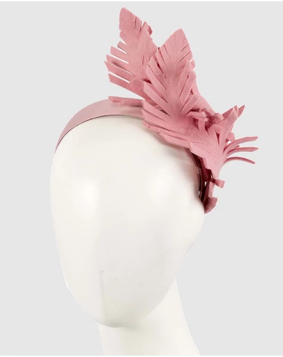 Max Alexander - Felt Leaf Fascinator