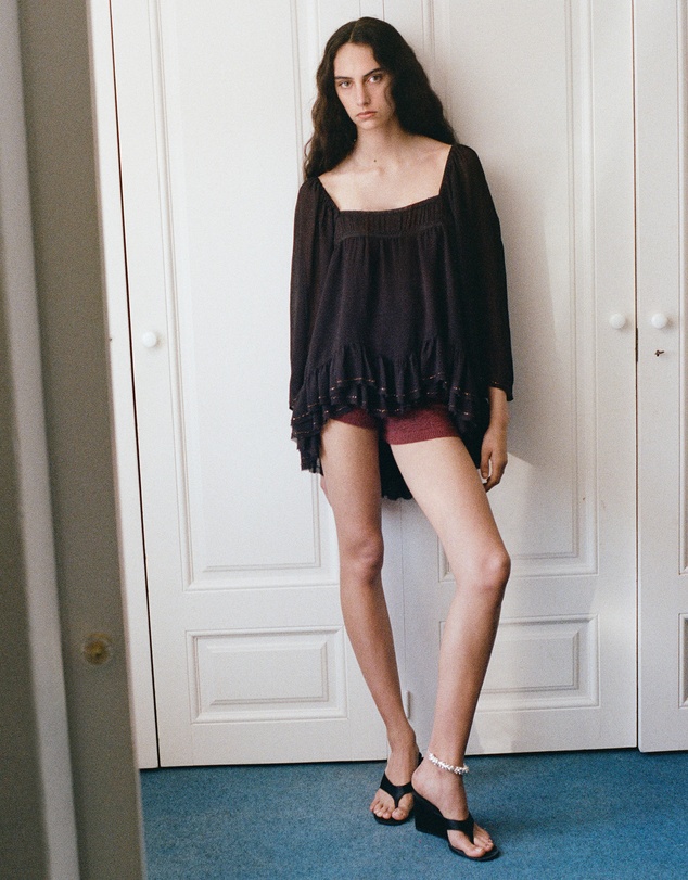 M.N.G - Blouse Marron