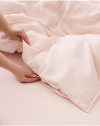 Sheet Society - Eve Linen Quilt Cover Set