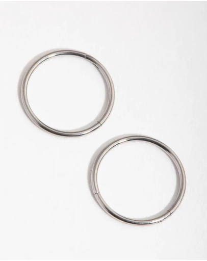 Lovisa - Surgical Steel Fine 10mm Sleeper Earrings