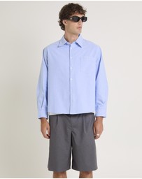 Arvust - Script Oxford Long Sleeve Shirt