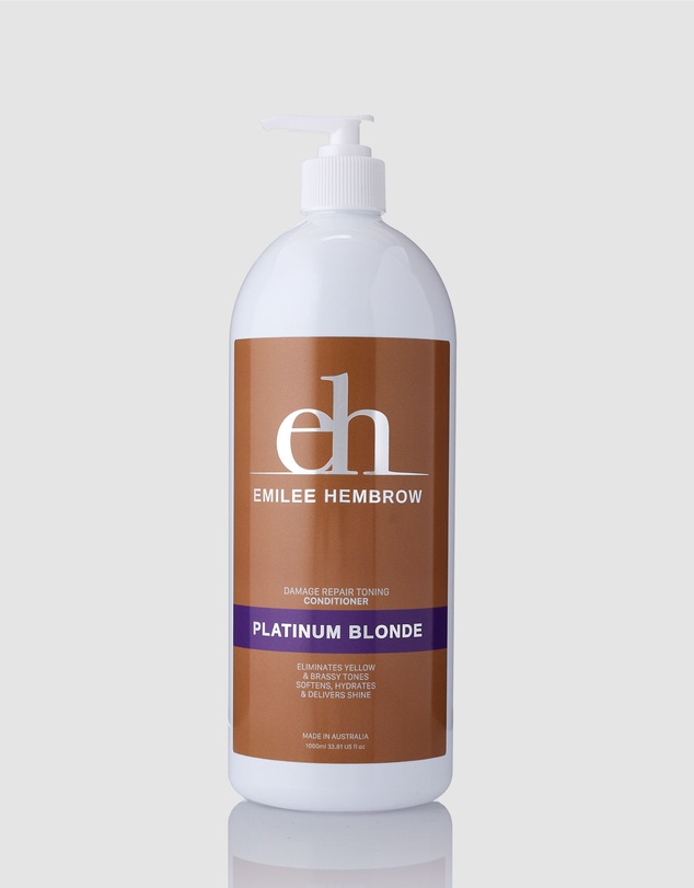 Silk Oil of Morocco - Silk Oil of Morocco x Emilee Hembrow Platinum Blonde Damage Repair Toning Conditioner