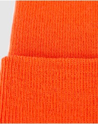 Max Alexander - European Made Orange Wool Beanie