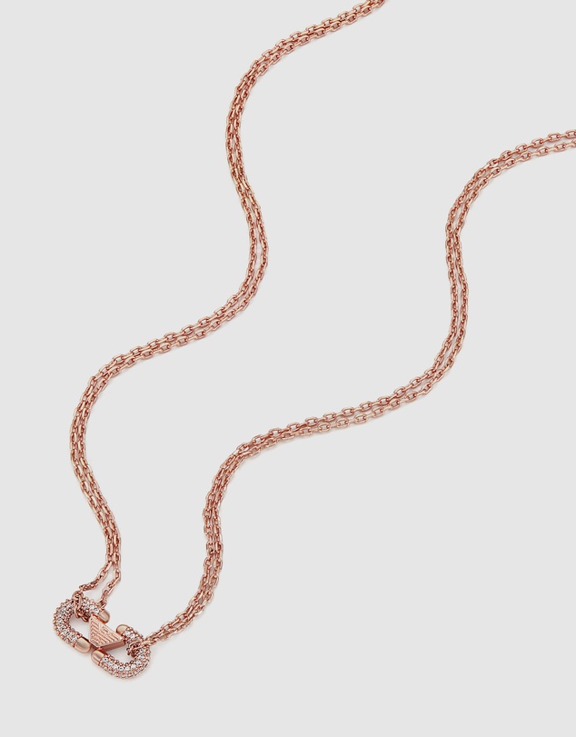 Emporio Armani - Rose Gold tone Necklace