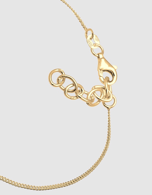 Elli Jewelry - Heart and Stars Filigree Bracelet in Gold-Plated 925 Silver