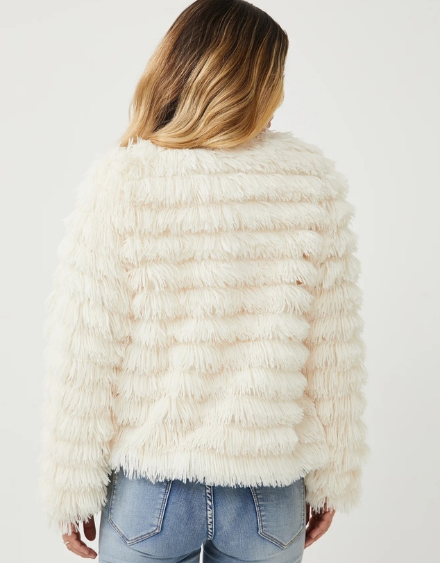 Esther & Co - Ophelle Jacket - White