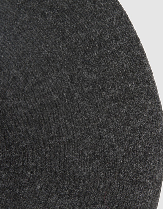 Max Alexander - European Made Charcoal Soft Wool Beret