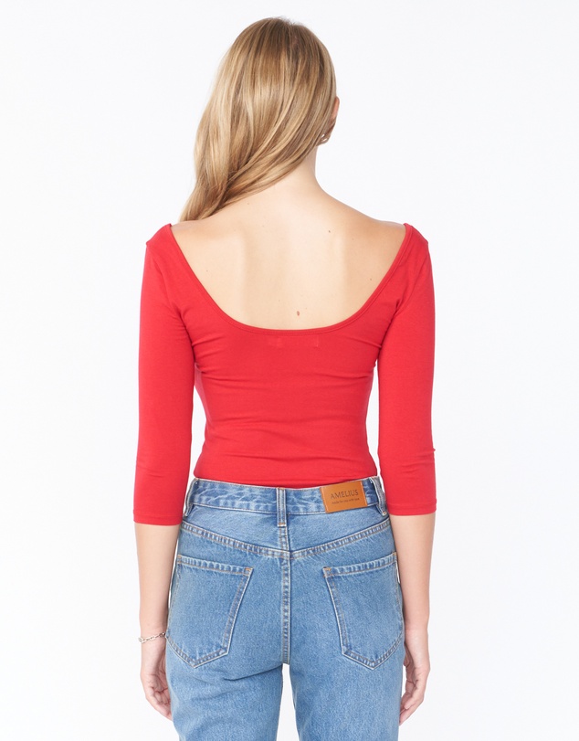 Amelius - Ruby Three Quarter Sleeve Top