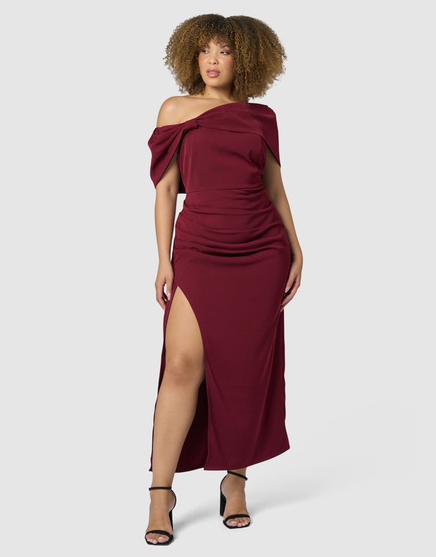 Pink Dusk by Curve Project - Damn Fine Maxi Dress