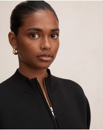 Forever New Petite - Hanna Petite Zip Knitted Jacket