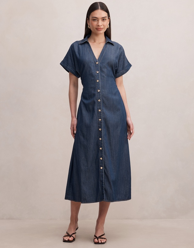 Forever New - Penny Cinched Waist Midi Dress