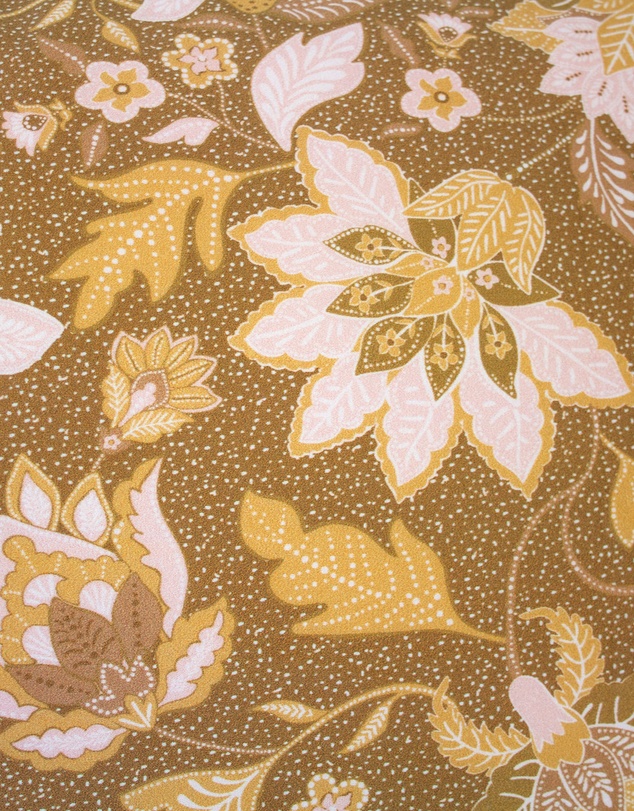 Bambury - Melati Floral Printed Cotton Quilt Cover Set - Reversible