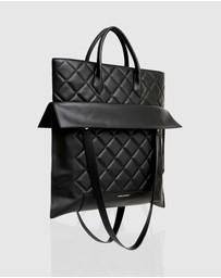 Belle & Bloom - Lost Lovers Quilted Leather Tote