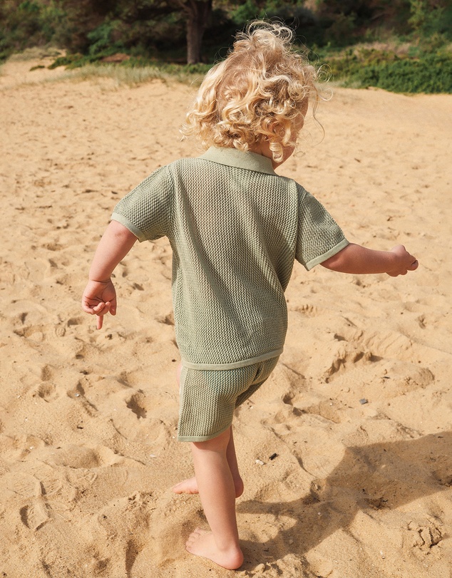 Kynd Baby - Knit Short in Sage