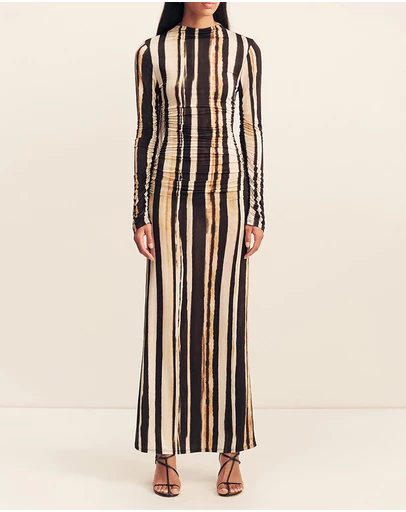 Shona Joy - Olene Long Sleeve Maxi Dress
