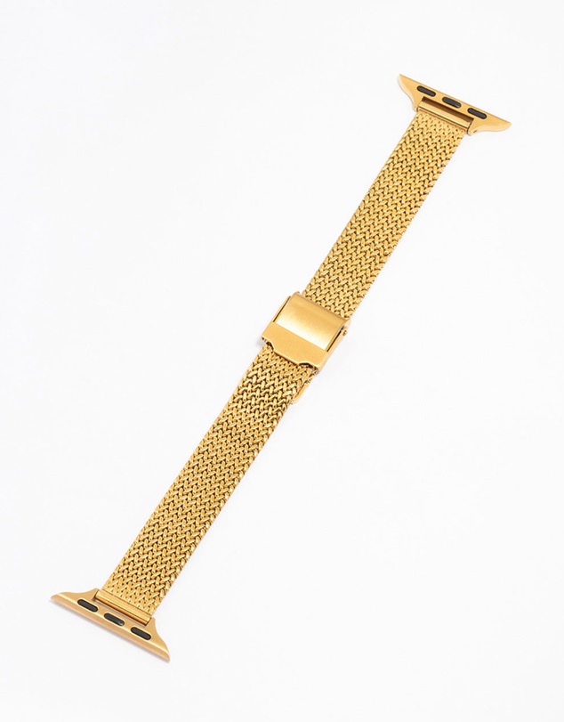 Lovisa - Gold Herringbone Watch Strap 38/40/41 mm