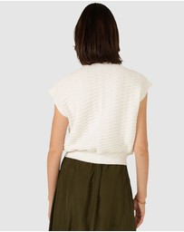 SACHA DRAKE - Bubble Knit Top