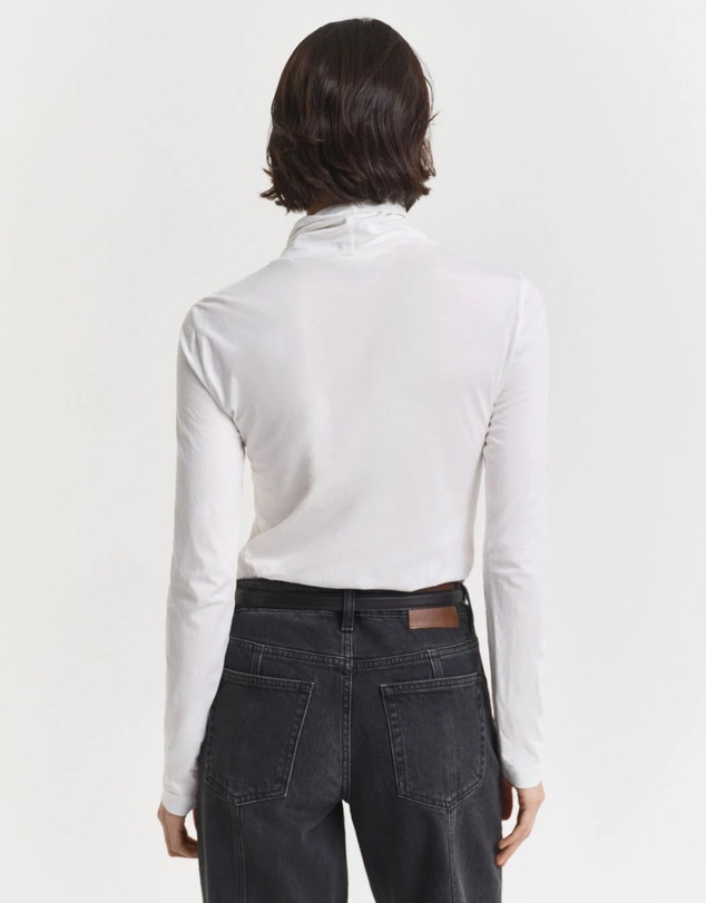 Gant - Lightweight Cotton Turtleneck Top