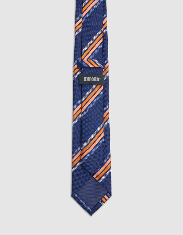 Oxford - Judd Stripe Silk 7Cm Tie