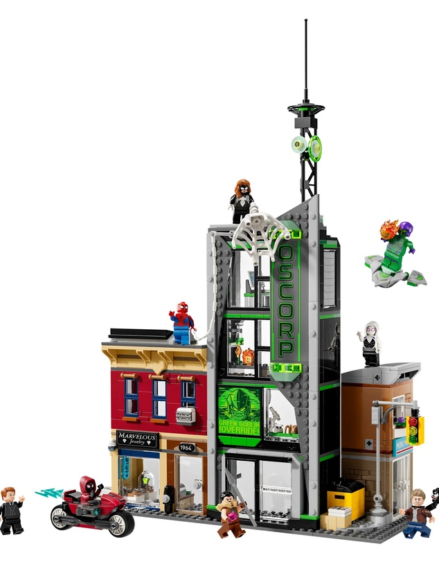 LEGO - 76324 Spider-Man vs Oscorp