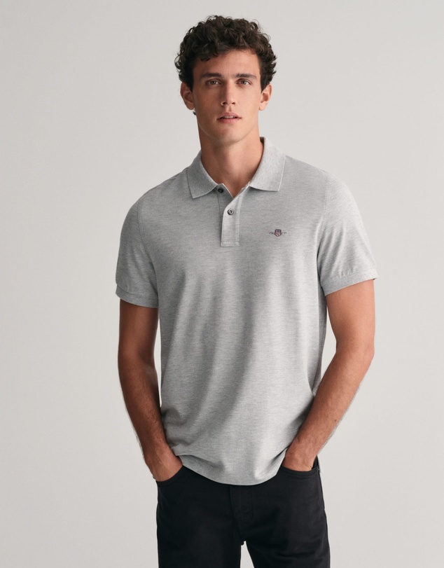 Gant - Regular Fit Shield Piqué Polo Shirt