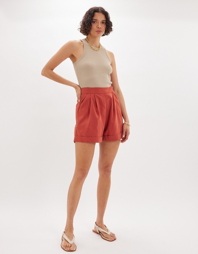 Amelius - Haspen Pleated Short