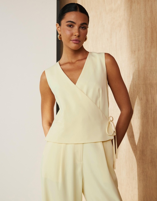 Atmos&Here - Freida Wrap Vest Top
