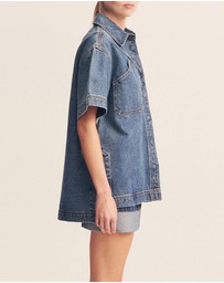 Shona Joy - Boyd Cuffed Mini Skirt