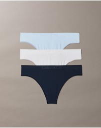 Calvin Klein - 3-Pack Bonded Flex Seamless Thong