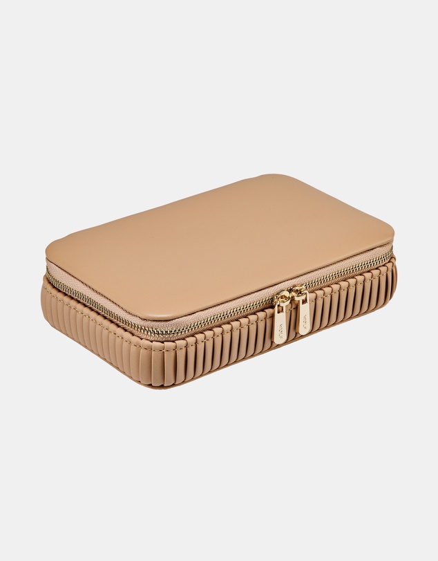 Wolf - Wolf Bella Travel Zip Case Mocha