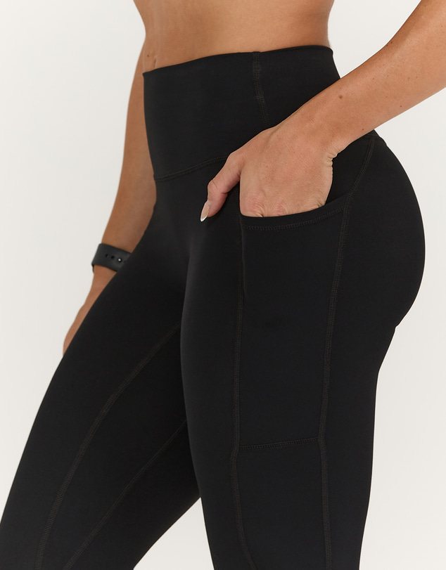 Muscle Republic - Sculpt Bonded Waist Pocket Full Length Leggings