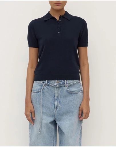 Assembly Label - Sloane Cotton Cashmere Polo