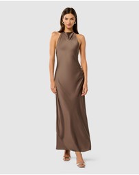 Forever New - Audrey Satin Backless Maxi Dress