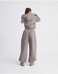 Upstate - Plush Barrel Track Pant - Cinder