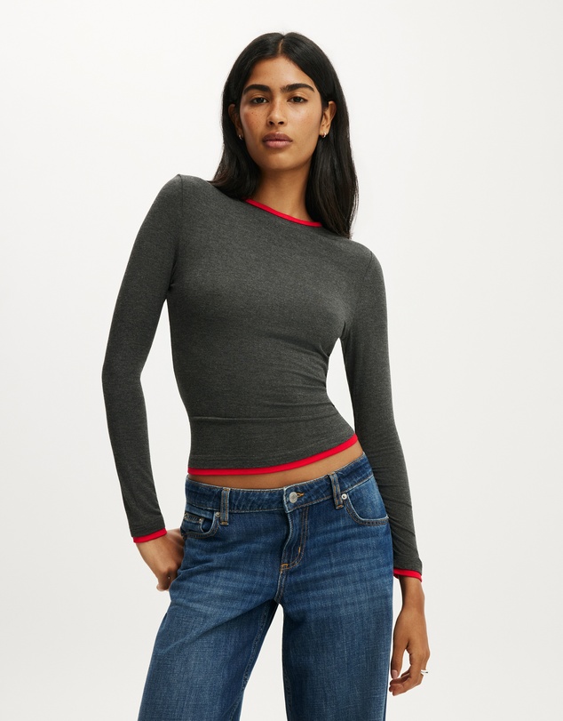 Cotton On - Double Layer Long Sleeve