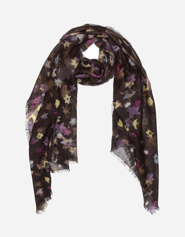 Ozwear Connection Uggs - 100% Australian Wool Print Scarf Purple