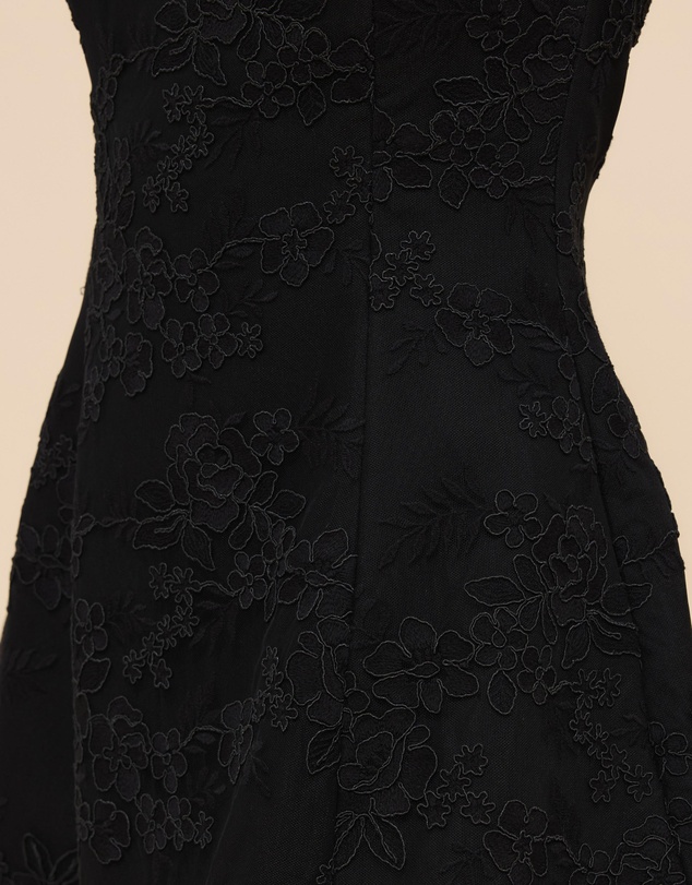 CHANCERY - Lani Strapless Structured Lace Mini Dress