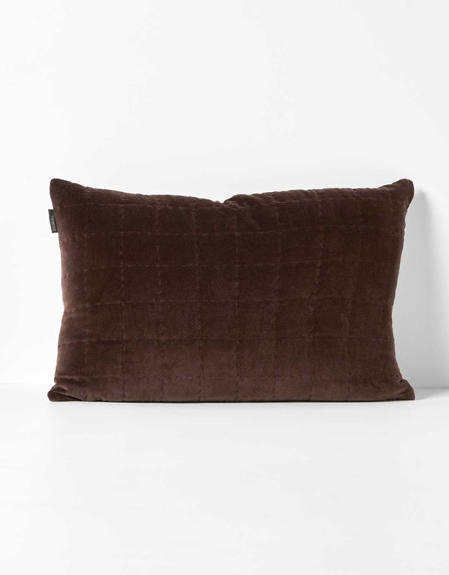 Aura Home - Luxury Velvet Quilted Cushion