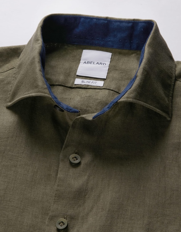 Abelard - Slim Fit European Pure Linen Shirt